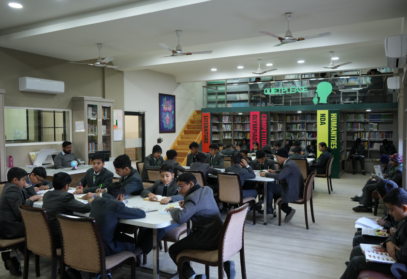 A Quiet Space to Read, Research & Learn